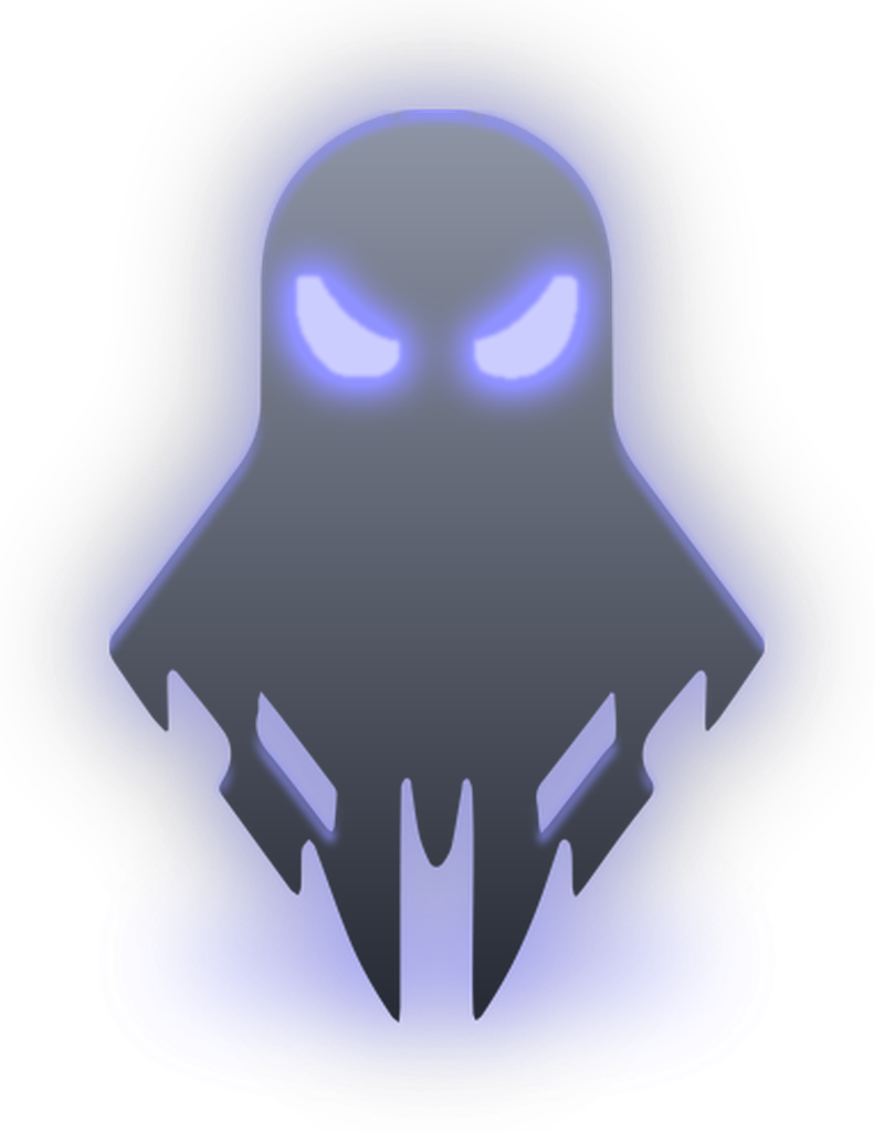 The Ghost Writer ghost for dark backgrounds